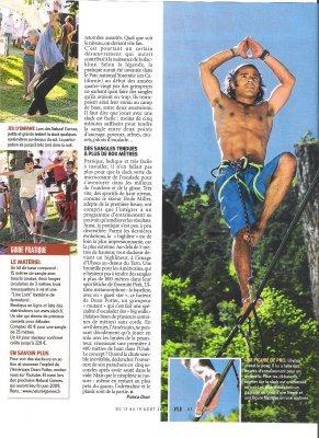 Slackline - reportage VSD - Highline