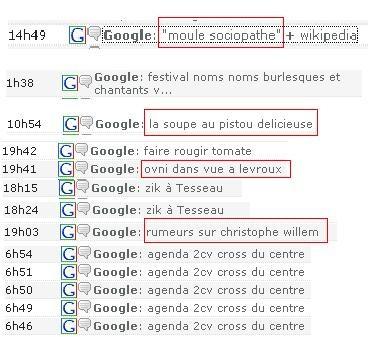 Vroum vroum pet pet requêtes gogole 16 août 2008.JPG