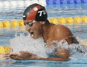 Oussama Mellouli offre la premiere medaille pour la Tunisie