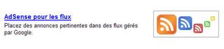 Google Adsense pour les Flux et Feedburner