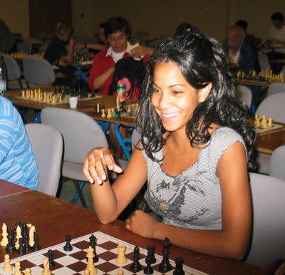 Jovanka Garma au championnat de France d'échecs 2008 à Pau © Chess & Strategy