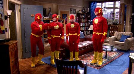 The Big Bang Theory tous en flash