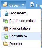 Créer un formulaire avec Google Docs