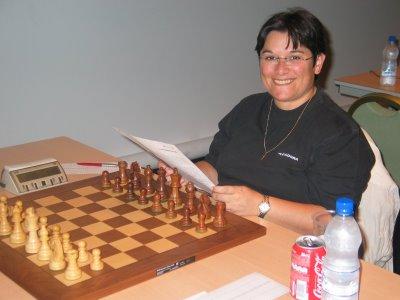 Christine Flear au championnat de France d'échecs 2008 à Pau © Chess & Strategy