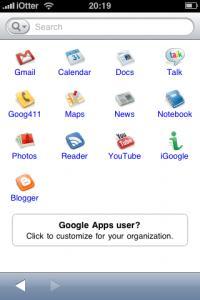 Google Mobile App : Google dans votre iPhone