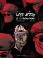 Couverture Love story à l'iranienne Editions Delcourt (Mirages) 2016