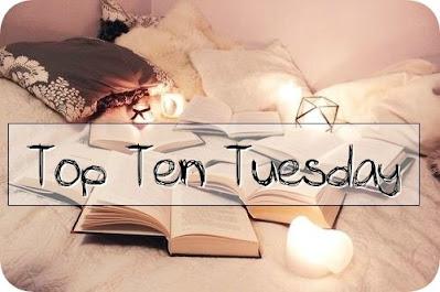 • Top Ten Tuesday • Associez une chanson à 10 couvertures que vous aimez (quelle chanson vous inspire lorsque vous voyez cette couverture)