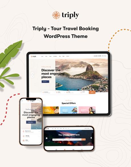 Triply – Thème WordPress pour réservation de visites Triply – Thème WordPress pour réservation de visites