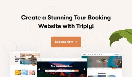 Triply – Thème WordPress pour réservation de visites Triply – Meilleur thème WordPress pour réservation de circuits