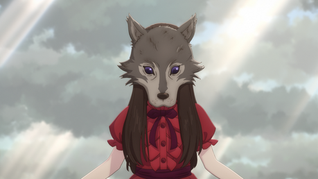 Le château solitaire dans le miroir