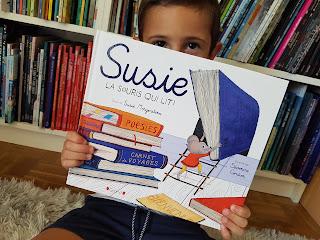 Susie la souris qui lit ❤