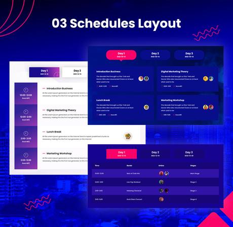 Evenio – Événement Conférence WordPress – 5