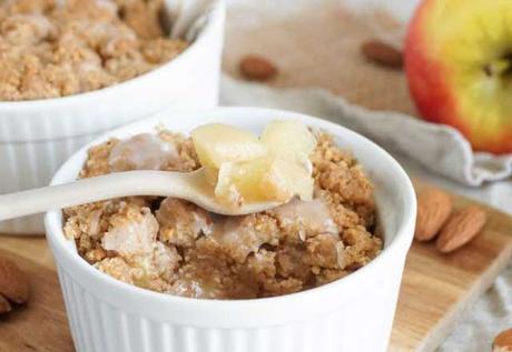 Crumble Léger aux Pommes ww