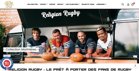 SIte internet de Religion Rugby