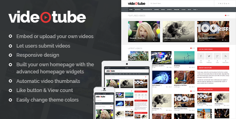VideoTube – Thème WordPress vidéo réactif VideoTube – Thème WordPress vidéo réactif
