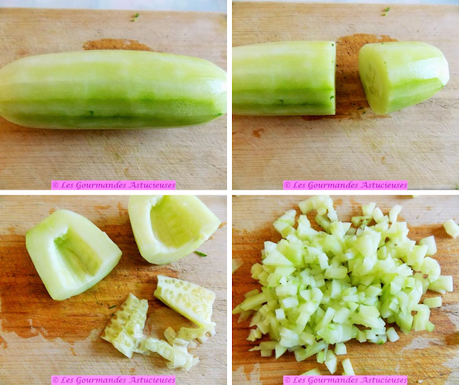 Salade carottes et concombre aux raisins (Vegan) Salade carottes et concombre aux raisins (Vegan)