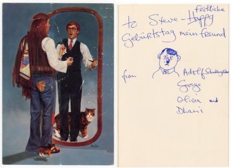 LA CARTE DE VOEUX DE GEORGE HARRISON, QUI AURAIT FAIT REFERENCE A ADOLF HITLER, EST MISE AUX ENCHÈRES