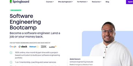 Les 8 meilleurs bootcamps de codage pour les changeurs de carrière Page de destination des Tremplins et des entreprises qui ont embauché leurs stagiaires