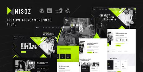 Nisoz – Thème WordPress pour agence créative