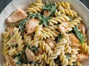 Pâtes Saumon Épinards