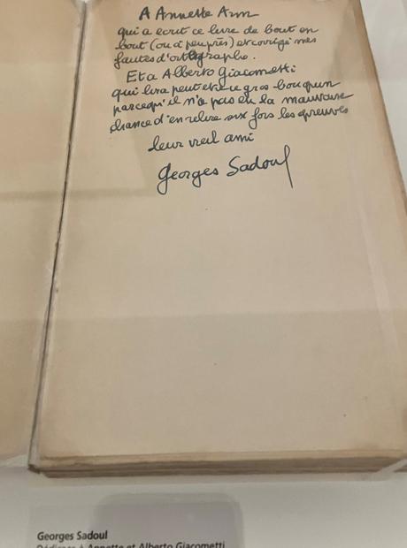 Institut Fondation Giacometti « Annette en plus infiniment »à partir du 11 Juillet 2023.