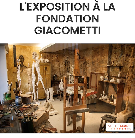 Institut Fondation Giacometti « Annette en plus infiniment »à partir du 11 Juillet 2023.