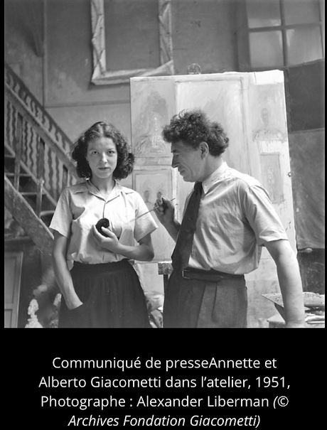 Institut Fondation Giacometti « Annette en plus infiniment »à partir du 11 Juillet 2023.