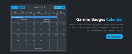 Garwin : dominez tous les badges de Garmin Connect