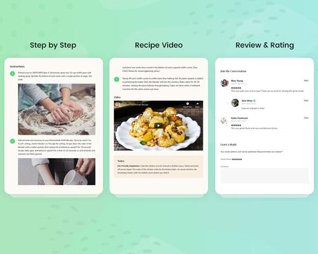 TinySalt – Thème WordPress pour blog alimentaire personnel TinySalt - Gestion des recettes
