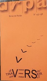 Des Poèmes parus dans la revue ARPA numéro 137-138