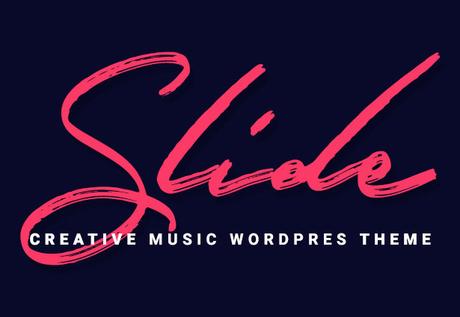 Slide – Thème WordPress Musique Thème WordPress Slide Music