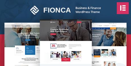 Fionca – Thème WordPress pour les affaires et la finance