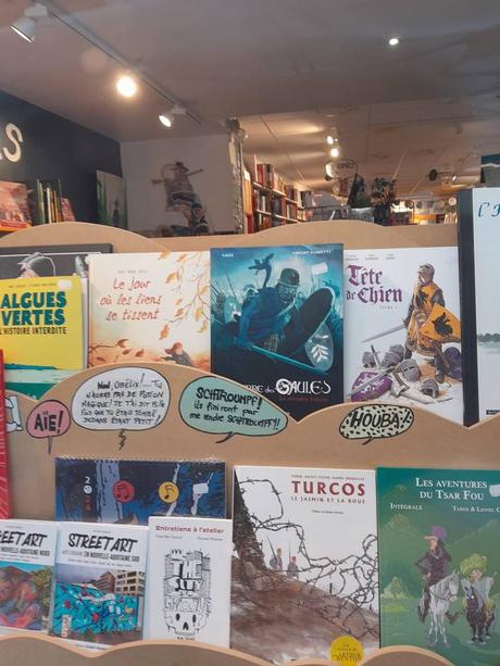 A la librairie « Au Jardin des bulles »