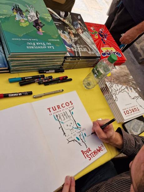 A la librairie « Au Jardin des bulles »