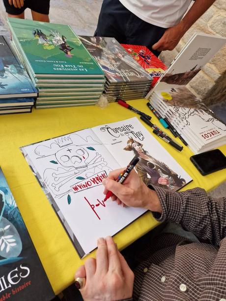A la librairie « Au Jardin des bulles »
