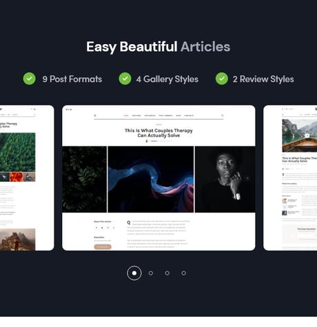 Kicker – Thème WordPress polyvalent pour blog et magazine + Gutenberg Description