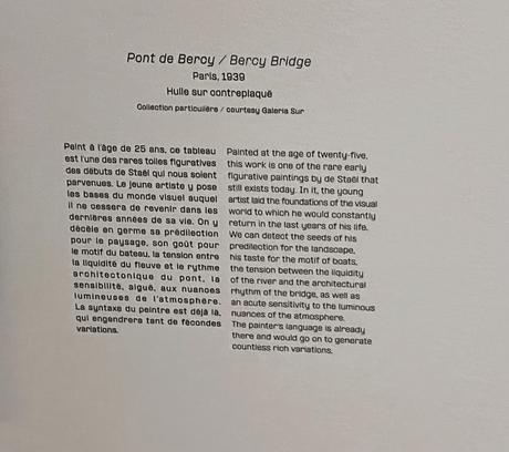 M A M . exposition :  Nicolas de Stael – 15 Septembre au 21 Janvier 2024.