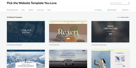 Choisir le meilleur créateur de sites Web : Google Sites ou Wix Modèles sur Wix