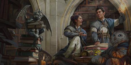 Une bibliothèque à Strixhaven