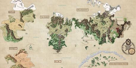 Une carte d'Exandrie