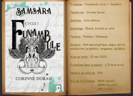 Funambule Cycle 1- Samsãra - Corinne Duran