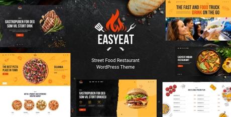 EasyEat – Thème WordPress pour restaurant de cuisine de rue