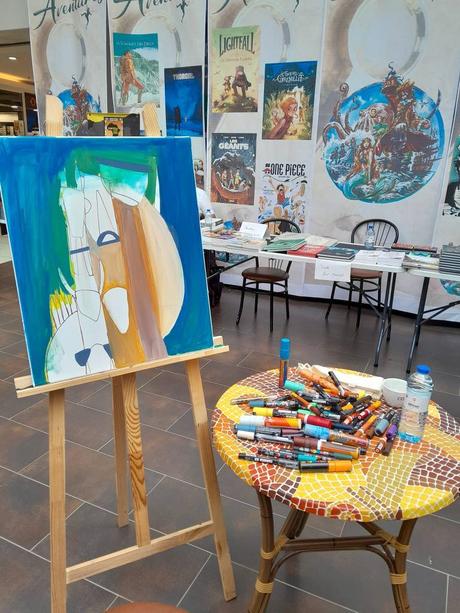 Live painting à Plougabulles