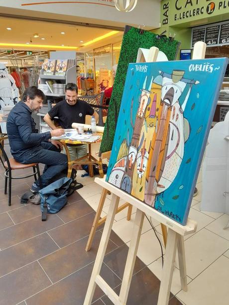 Live painting à Plougabulles