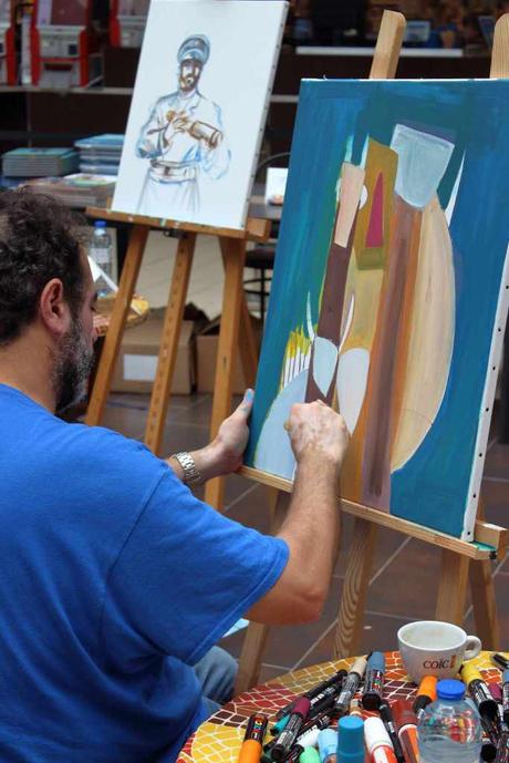 Live painting à Plougabulles