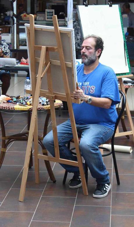 Live painting à Plougabulles