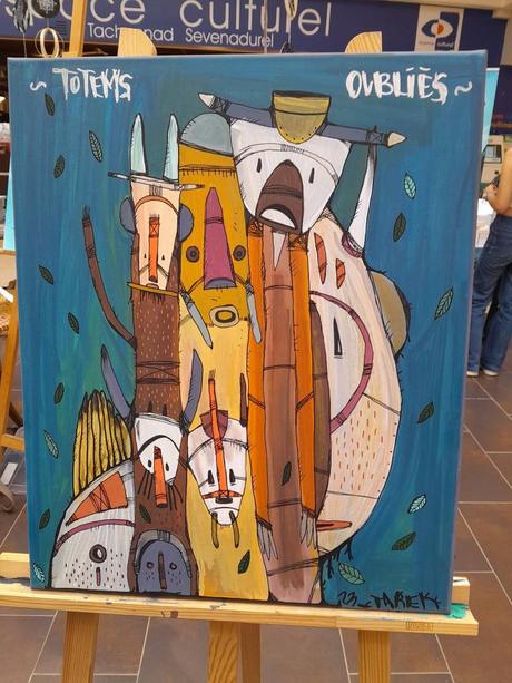 Live painting à Plougabulles