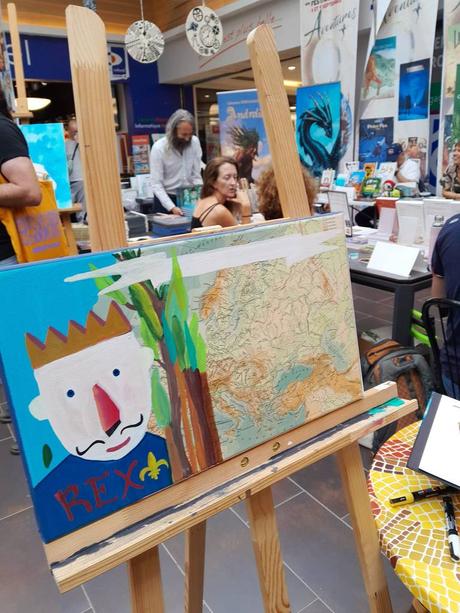 Live painting à Plougabulles