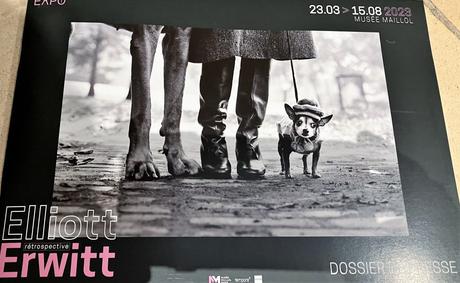 Musée Maillol exposition  » Elliot Erwitt  » depuis le 23 Mars 2023. dernier jour le 24 Septembre 2023.