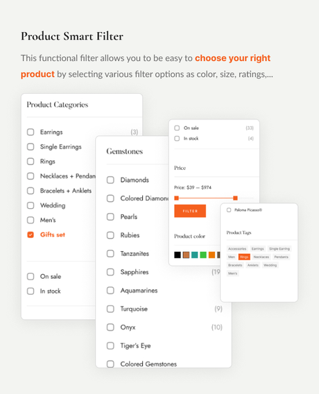 Maia - Thème WordPress pour boutique de bijoux - 11